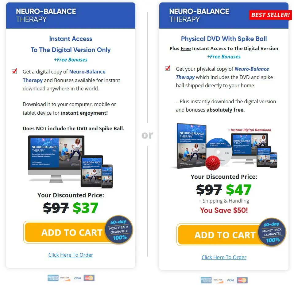 Neuro-Balance Therapy purchase discount codes